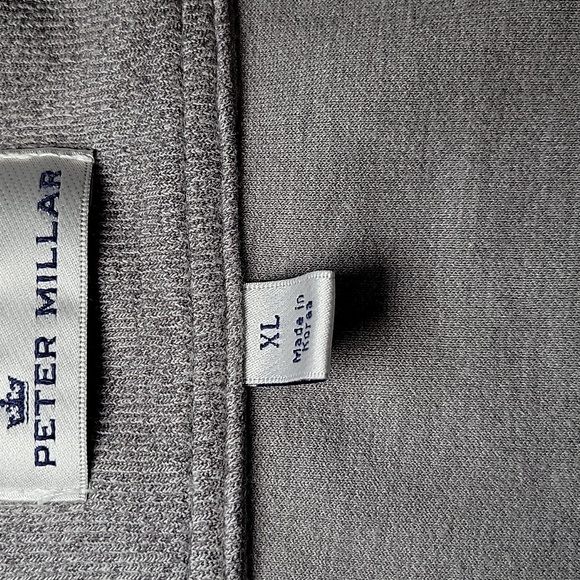 Peter Millar Crown Comfort Performance Sweater 1/4 zip‎ Men's XL - Picture 3 of 10